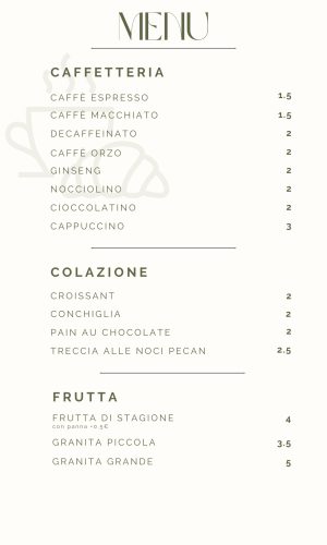 Menu pagina 5
