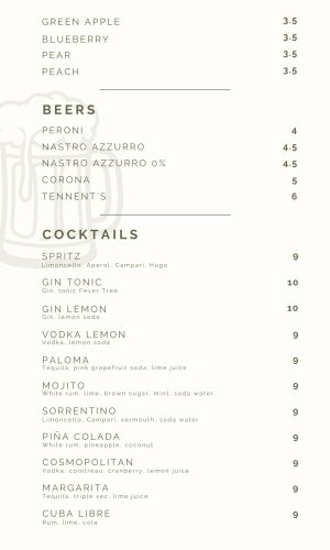 Menu page 2